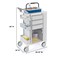 Omnimed OMNI ENHANCED PHLEBOTOMY CART 5" CASTERS 351008 - alternate 4